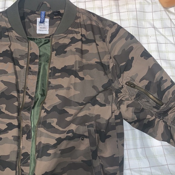 H&M Military Style Jacket - Picture 1 of 8
